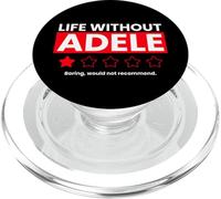 La vie sans Adele Boring ne recommanderait pas une critique amusante PopSockets PopGrip pour MagSafe