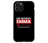 La Vie sans Emma Boring ne recommanderait Pas Funny Review Coque pour iPhone 11 Pro