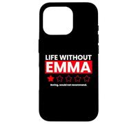 La Vie sans Emma Boring ne recommanderait Pas Funny Review Coque pour iPhone 16 Pro