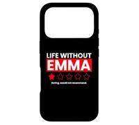 La Vie sans Emma Boring ne recommanderait Pas Funny Review Coque pour iPhone 17 Pro