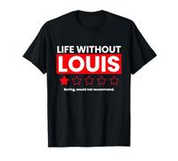 La Vie sans Louis Boring ne recommanderait Pas Funny Review T-Shirt