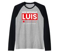 La Vie sans Luis Boring ne recommanderait Pas Funny Review Manche Raglan