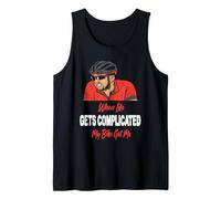 La Vie se complique, Mon vélo m'a donné Un drôle de Cycliste Débardeur