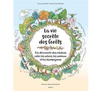 Jana Sedlackova – La vie secrète des forêts – Relations arbres, animaux et champignons – Cartonné