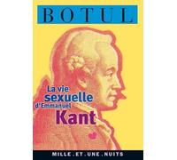 La vie sexuelle d'Emmanuel Kant