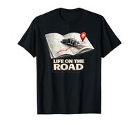 La Vie sur la Route Chauffeur de Camion OTR Vie de T-Shirt