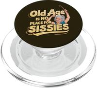 La vieillesse n'a Pas sa Place pour Les Sissies PopSockets PopGrip pour MagSafe