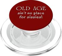 La vieillesse n'est Pas Une Place pour Les articulations hurlantes Sissies PopSockets PopGrip pour MagSafe