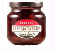 La Vieja Fábrica Cocina Selecta Confiture de Cerises, Sélection Premium et Fruitée, 280g