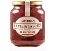 La Vieja Fábrica Confiture de Framboise, Pot de 800g, Intense et Fruitée, Format Familial