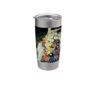 La Vierge | Maiden (Die Jungfrau) de Gustav Klimt (1913) Gobelet isotherme en acier inoxydable double paroi