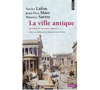 La Ville antique, tome 1 Histoire de l'Europe urbaine - Tome 1 - Jean-Luc Pinol - Points - Poche - Etude