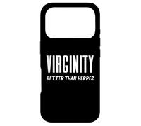 La virginité est Meilleure Que l'herpès Virgins Rock Funny Abstinence Coque pour iPhone 17 Pro