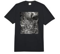 La Vision de la vallée des os secs Gustave Dore Comfort Colors Adult Heavyweight T-Shirt