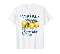 La Vita Bella Floral Blossom Italia Branche de Citron T-Shirt