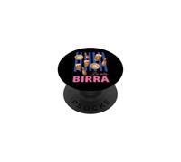 La Vita Birra Beer Life Boisson Boisson Rétro Vintage Homme PopSockets PopGrip Adhésif
