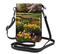 La vitalité du sac à bandoulière pour téléphone avec rabat et fente pour cartes, parfait pour les voyages, un usage quotidien et une utilisation en extérieur.