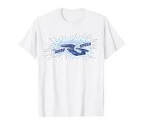 La Vitesse de déformation Nouvelle génération T-Shirt, Homme, Blanc, XL