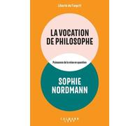La Vocation de philosophe