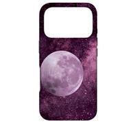 La Voie lactée céleste de la Pleine Lune en Joli Rose Coque pour iPhone 17 Pro