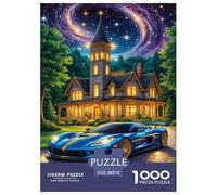 La Voiture de Luxe Puzzle 1000 Pièces Educa Jouet Jeu D'Intelligence Décoration Intérieure intéressant Jeu Éduchatif Challenge Toy Adultes & Enfants des 14 Ans 52x38cm/1000pcs