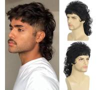 La vokuhila sabossale. - Un mulet de mer de nègres avec costume d'Halloween des années 80