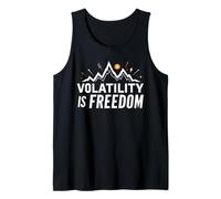 La volatilité est la liberté - Bitcoin Trading BTC Bitcoin Saying Débardeur