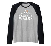 La volatilité est la liberté - Bitcoin Trading BTC Bitcoin Saying Manche Raglan