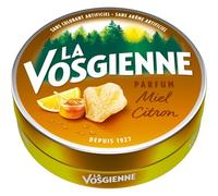 LA VOSGIENNE - Bonbons Douceur Miel Citron, Saveur Acidulée et Onctueuse (Boîte 125g) - Le Lot De 4
