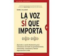La Voz Si Que Importa - [Livre en VO] Villagar, Isabel (Auteur)