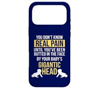 La Vraie Douleur, C'est Quand la tête de bébé Frappe Coque pour iPhone 17 Pro Max