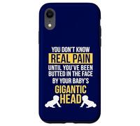 La Vraie Douleur, C'est Quand la tête de bébé Frappe Coque pour iPhone XR