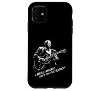 La Vraie Musique n'est Pas à la Radio - Blues Legend Guitar Coque pour iPhone 11