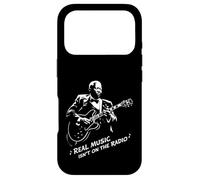 La Vraie Musique n'est Pas à la Radio - Blues Legend Guitar Coque pour iPhone 17 Pro