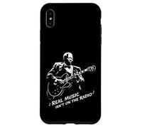 La Vraie Musique n'est Pas à la Radio - Blues Legend Guitar Coque pour iPhone XS Max