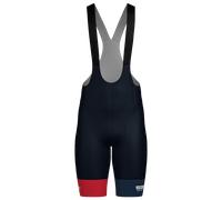 LA VUELTA Cuissard à bretelles Gran Salida Piemonte bleu foncé