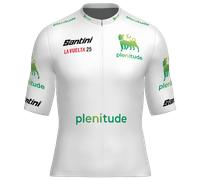 Maillot blanc La Vuelta 2025 - Leader Classement Jeunes manches courtes - Coupe Classique - XXL