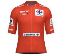 Santini La Vuelta Leader Short Sleeve Jersey Orange XL Homme Red