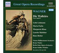 La Walkyrie – opéra en 3 actes : Actes 1 et 2 – NAXOS