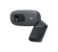 La webcam Logitech C270 HD répond à tous vos besoins en matière d'appels vidéo HD 720p (noire)