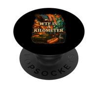 La WTF est un drapeau américain en forme d'aigle du kilomètre 4 juillet PopSockets PopGrip Adhésif
