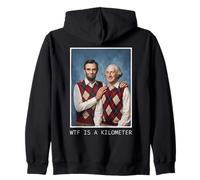 La WTF est Un kilomètre Abraham Lincoln George Washington Sweat à Capuche