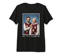 La WTF est Un kilomètre Abraham Lincoln George Washington T-Shirt Haut de Gamme
