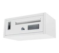 La zappa Boîte aux lettres murale pour immeuble, modèle modulable "Made in Italy" (Blanc, 1 place)