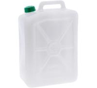 La zappa Jerrican de qualité alimentaire en plastique polyéthylène non toxique blanc 25 litres