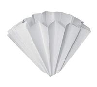 La zappa Lot de 10 filtres en papier jetables alimentaires Ø 40 cm pour liqueurs, vin et vinaigre