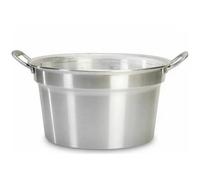 La zappa Poêle chaudière en aluminium avec poignées et couvercle hermétique (casserole, 10 litres)