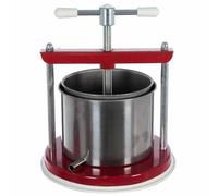 La Zappa Pressoir moulinette en acier et inoxydable, adapté comme presse pour liqueur, fruits et olives (5 l)