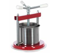 La zappa Pressoir multi aliments en acier et inoxydable, adapté comme presse pour liqueur, fruits et olives (1,5 l)