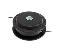 La zappa Tête semi-automatique Emily de type professionnel en polymère de couleur noire (femelle, 10 x 1,25)